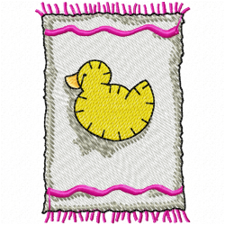 Bathtime Embroidery Design 6